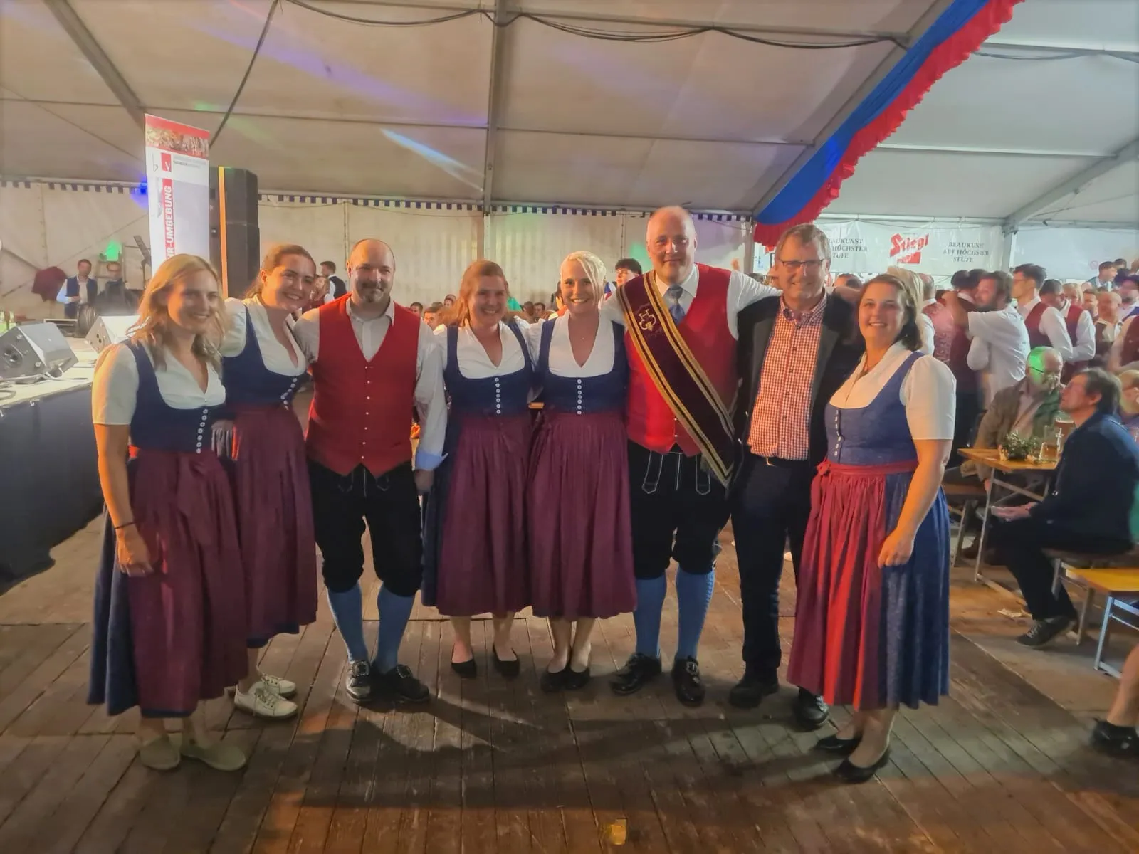 Die Stadtkapelle Steyregg bei der Marschwertung 2023